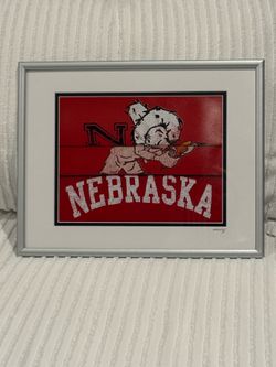 Nebraska Cornhuskers Matted and Framed Picture/Print