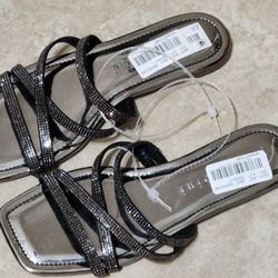 Gianni Bini Metallic Slipper 