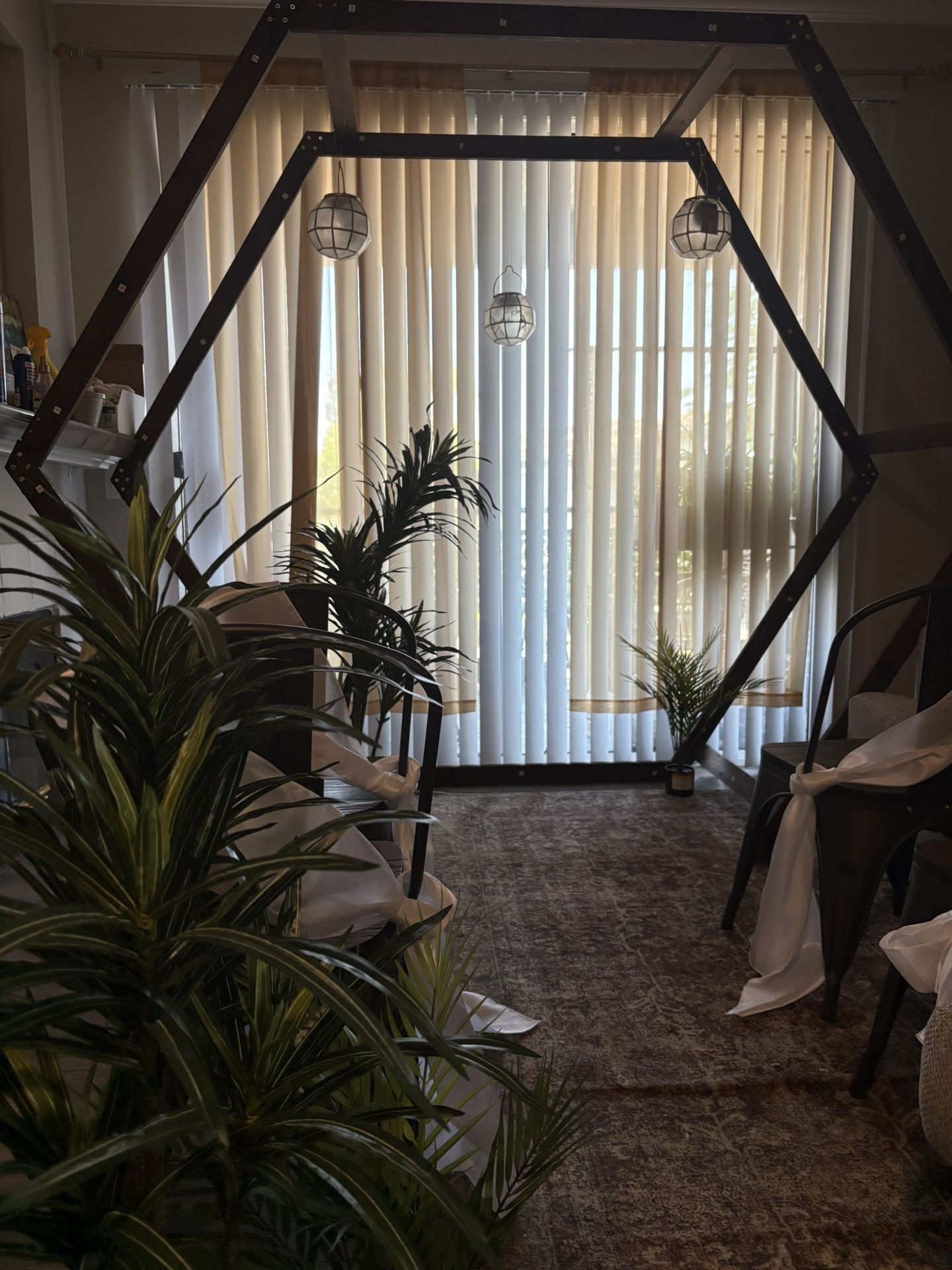 Hexagonal Wedding Arch for Sale
