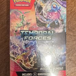 ⭐ Pokémon Scarlet & Violet: Temporal Forces — Booster Bundle