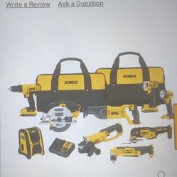 Dewalt Cordless 20.00 Tool Set