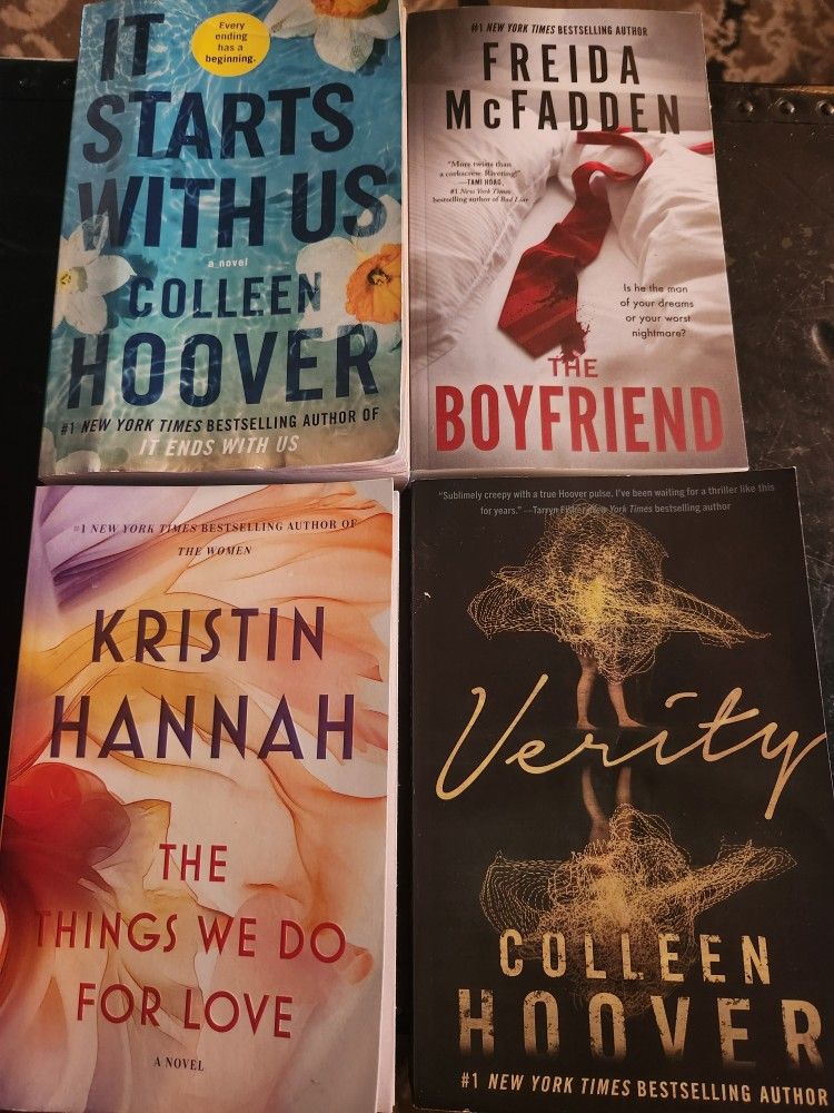 4 Novels (Price Is For All Together)