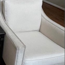 Two Ivory Chairs