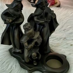 NEW PartyLite Three Kings/Wisemen Tealight Holder Antique Bronze Finish