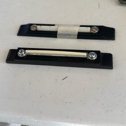 2 Adjustable Acoustic or Jazz Guitar Bridge Flat Mount