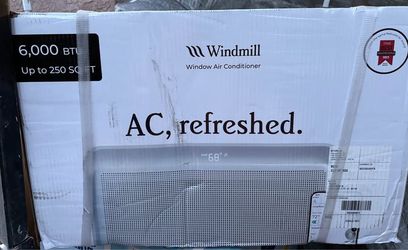Windmill 6,000 BTU Smart Window Air Conditioner