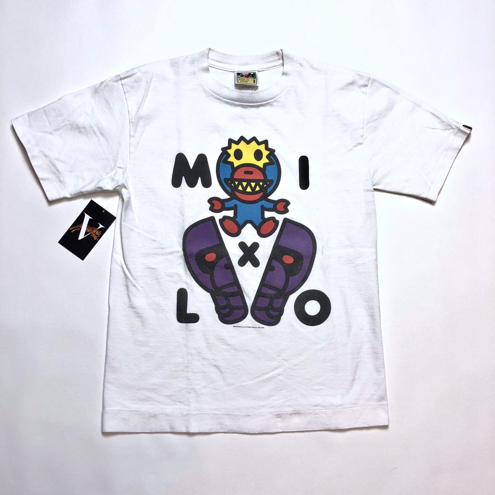 2009 A Bathing Ape Bape Baby Milo Monster Shirt Japan Tee Size Small S