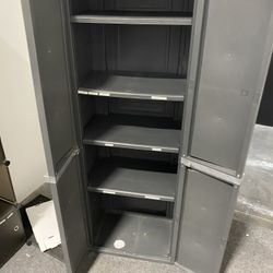 Plastic Storage Closet