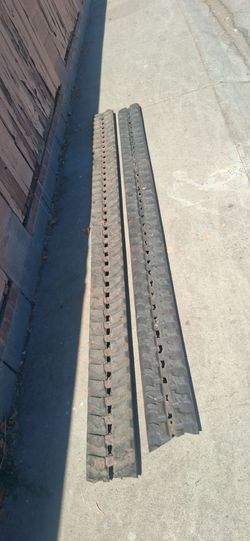 Rubber skid steer Tracks – Set of 2