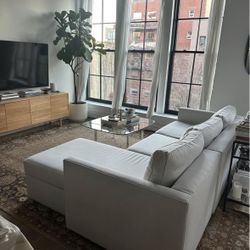 West Elm Harris 2-Piece Storage Sofa & Chaise Sectional