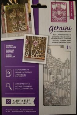 Gemini by Crafter's Companion Create-A-Card Metal Papercraft Die