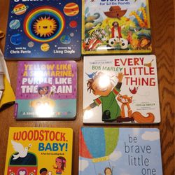 6 Adorable Baby Books NWT