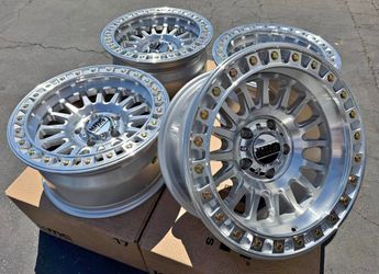 17x8.5 -10mm KMC wheels Tacoma 4Runner Tundra Sequoia Silverado Sierra Tahoe Suburban 6x5.5 Rims