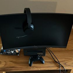 monitor And Controller With Free Headset
