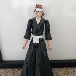 Bandai Anime Heroes Bleach Renji Abarai 1st Wave Action Figure