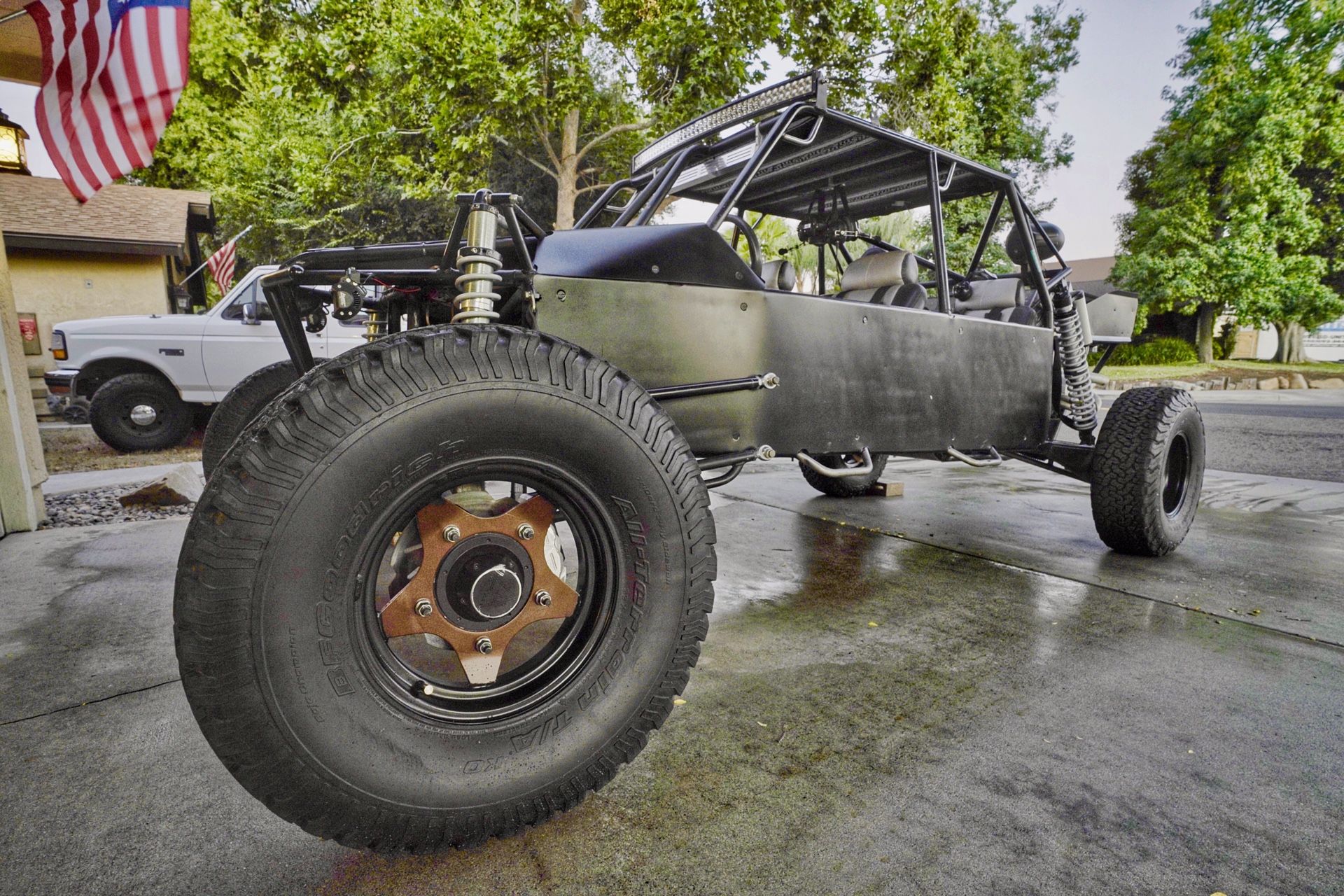 Long travel sand rail buggy