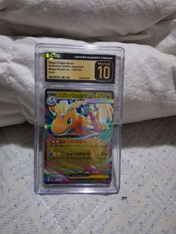 Mega Dragonite ex CGC Pristine 10 Pokémon Card