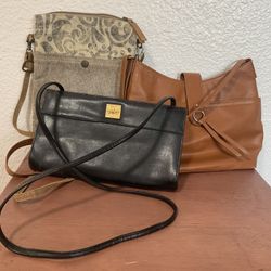 Sold together 3 crossbody purses $25