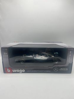 Brand New Mercedes F1 W07 Lewis Hamilton Diecast Race Car 1/18 Scale