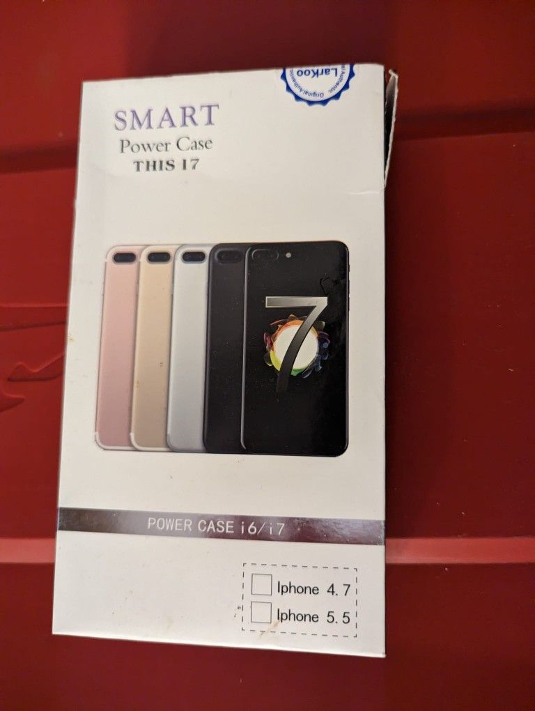 Smart iphone 7 Case, New, Black 