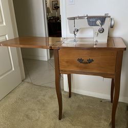 Vintage Rick RRZ – 206B sewing machine with cabinet