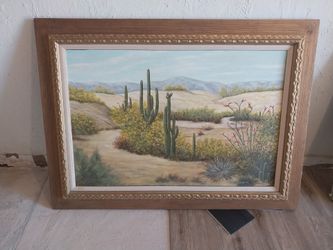 Oil painting by Esther Canner '70