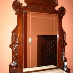 Antique Vanity Mirror