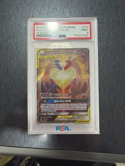 Latios Latias GX Tag Team PSA 9