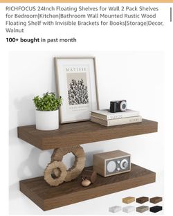 Floating shelves - 2 pack