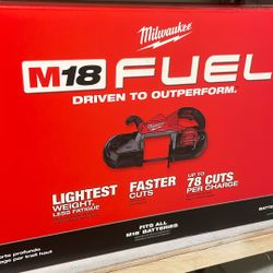 Milwaukee Fuel M18 Deep Cut Band Saw-2929-20 Tool Only And Only Pick Up 