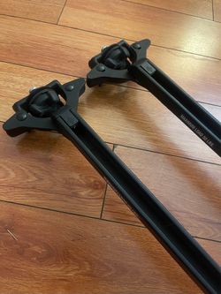 SUPER Rare TOYOTA TACOMA Cargo Bars Original OEM With Cleats Cross Bed Rails Tie Down Racks Yakima Kayak Bike Snowboard Surfboard Cargo Parts