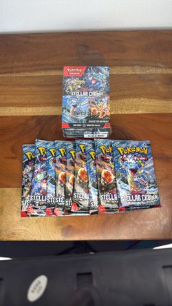 Pokémon Tcg: Scarlet And Violet – Stellar Crown, Booster, Bundle, And Booster Individual Pack