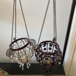 Hanging Sconce Candle Holders 