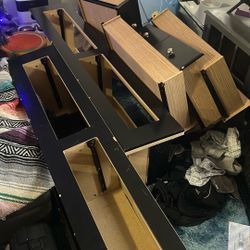 Free BIG Queen Size bed Frame With Drawers 