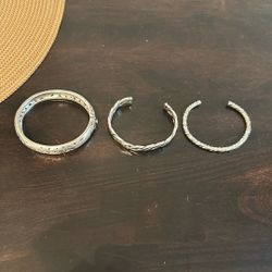Sterling silver Bracelets
