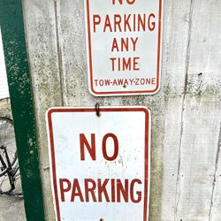 No Parking & Other Street / Bar Signs, & More