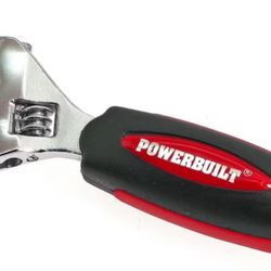 Powerbuilt 6” Stubby Adjustable Wrench #940480