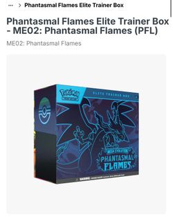 Pokemon Phantasmal Flames ETB