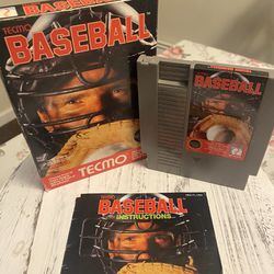 Techmo Baseball - NES