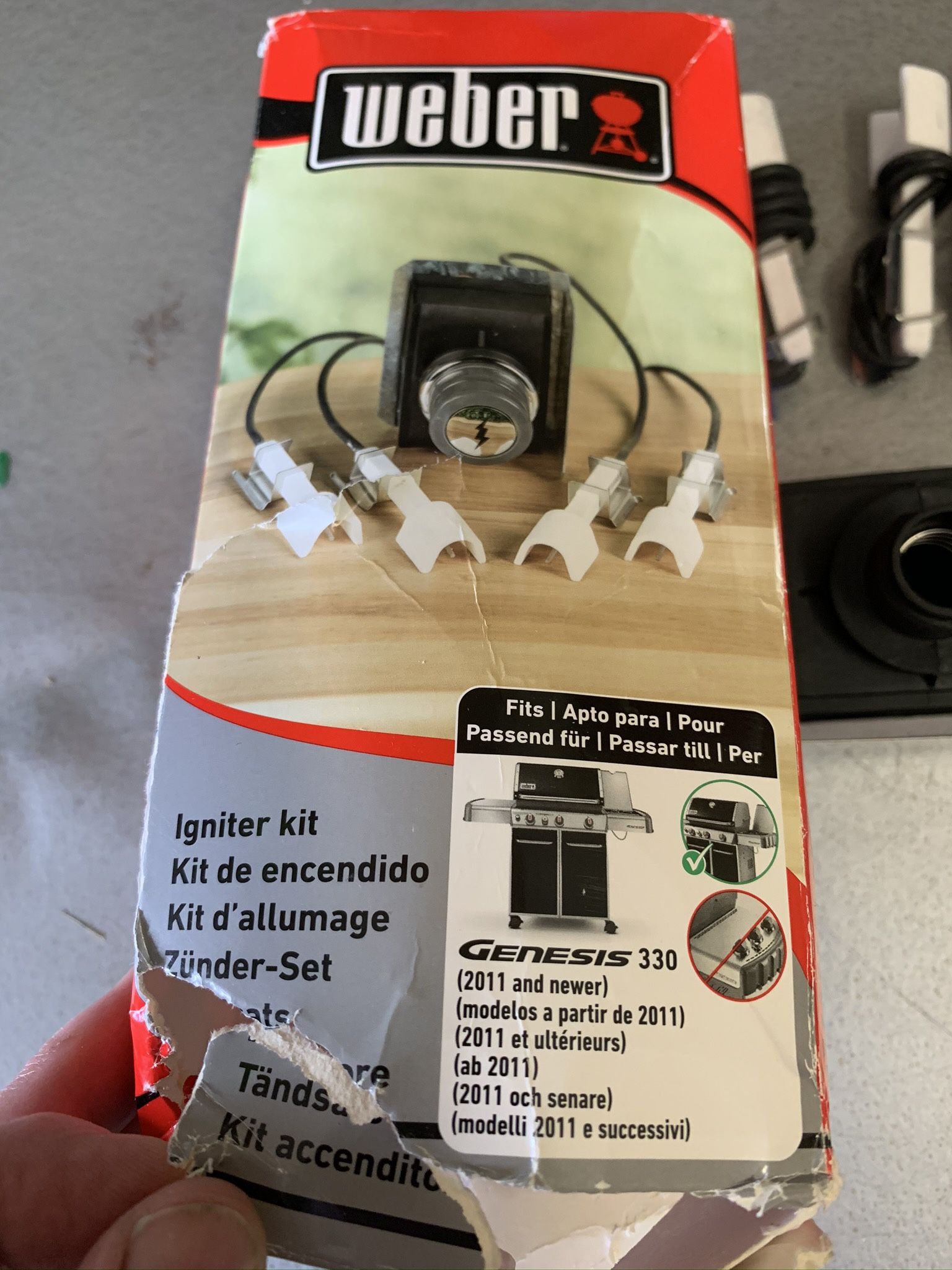 Weber igniter kit for Genesis grills - new