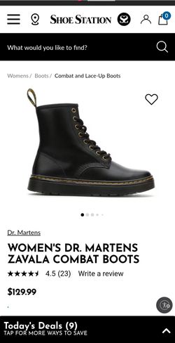 Dr. Martens Zavala combat boots size 5 USM