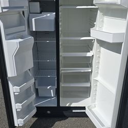 Whirlpool side by side refrigerator