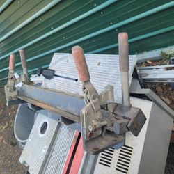 Sheet metal brake, approx 24 inches