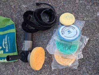Porter-Cable 7336 6in Random Orbit polisher Buffer with Accs. Pick up free at seattle. No low ball offers please. No Trades