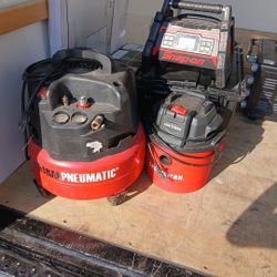 Air Compresor ,shop Vac, And Snap On Air Pump And Compresor