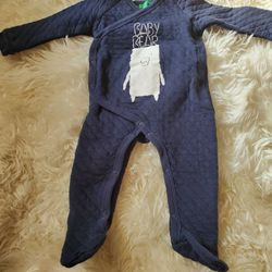 Baby Footed Onesie- 12-18 M