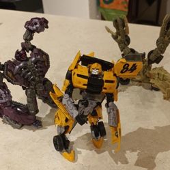 Vintage Collectible Transformers Bumble Bee And Friends.