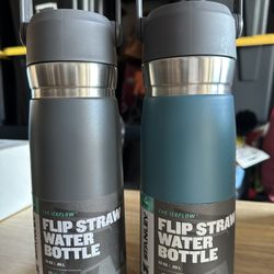 Stanley Iceflow Flip Straw Water Bottle 22oz (qty 2)