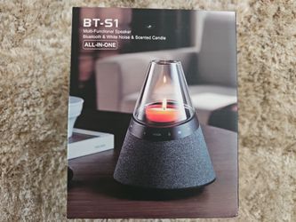 Multifunctional Bluetooth - White Noise - Scented Candle Speaker - Brand New