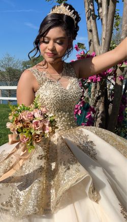 Vestido Dorado